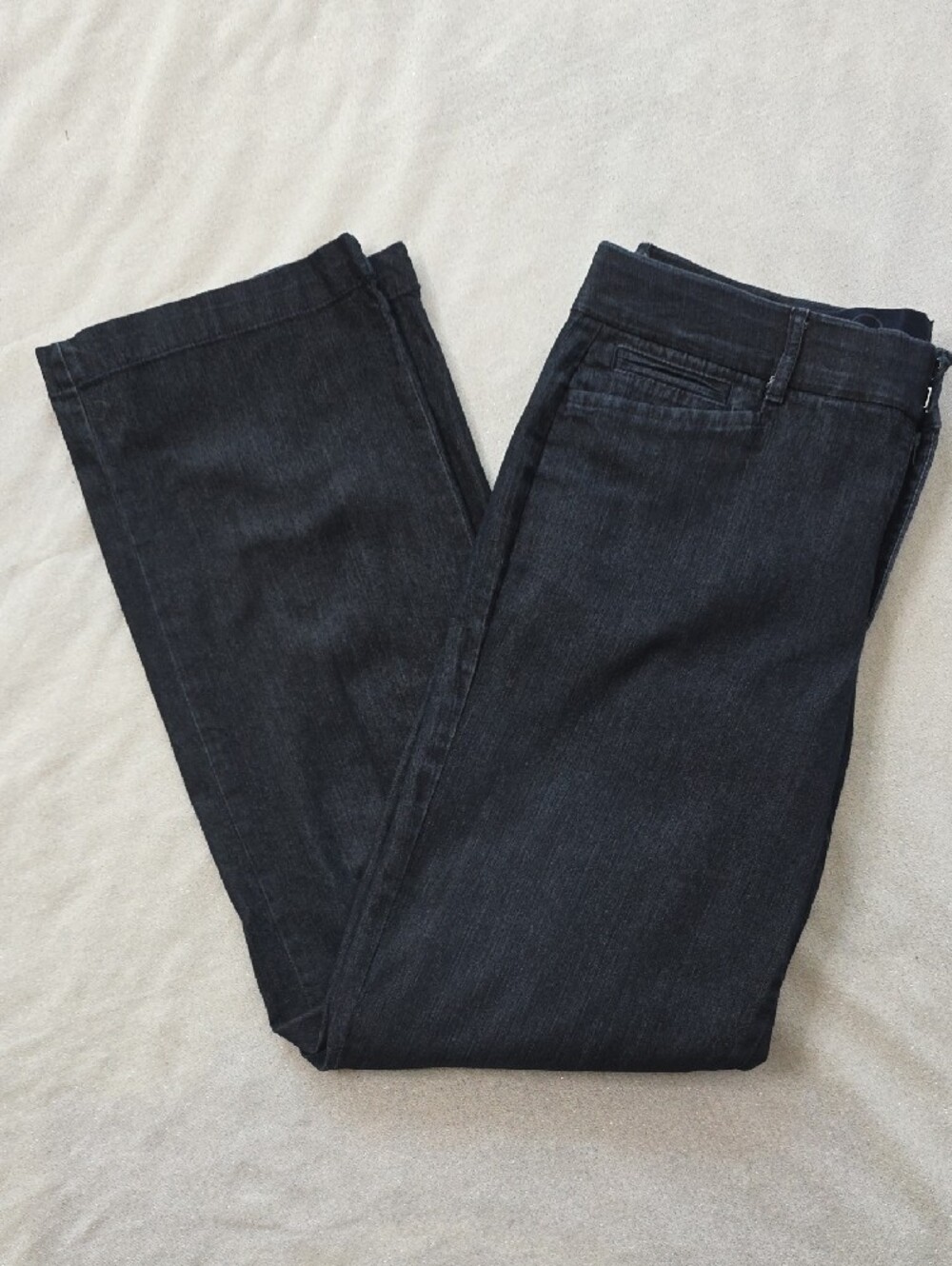 JM Collection Dark Indigo Straight-Leg Jeans - Picture 10 of 11